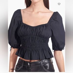 STAUD FAYE TOP SIZE L, NWT